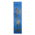 2"x8" 1st Place Stock Event Ribbons (SWIMMING) Lapels